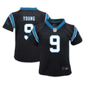 Bryce Young Carolina Panthers Toddler Game Jersey - Black