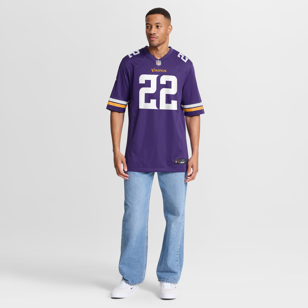 Paul Krause Minnesota Vikings Game Retired Player Jersey - Purple