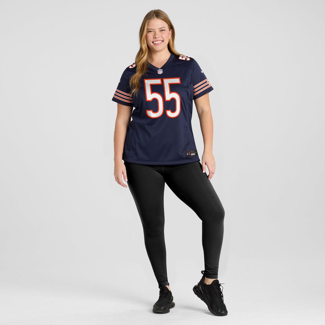 Dayo Odeyingbo Chicago Bears Women's Team Game Jersey - Navy