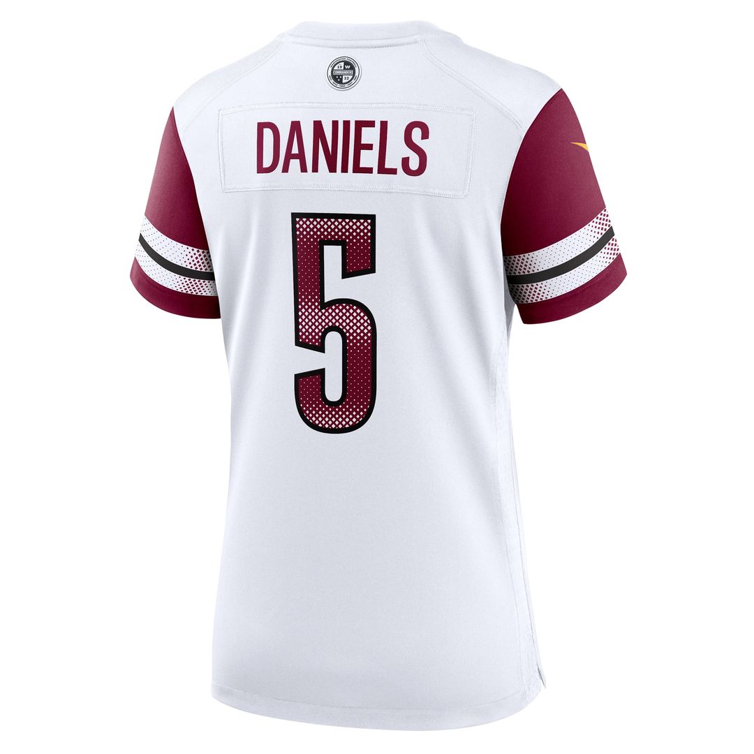 Jayden Daniels Washington Commanders Women's Alternate Game Player Jersey - Black