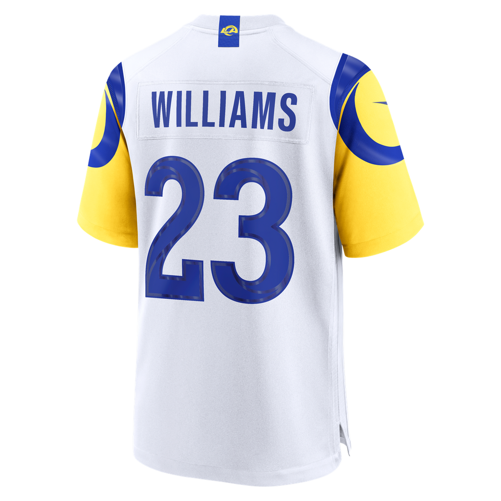 Kyren Williams Los Angeles Rams White Game Player Jersey - White