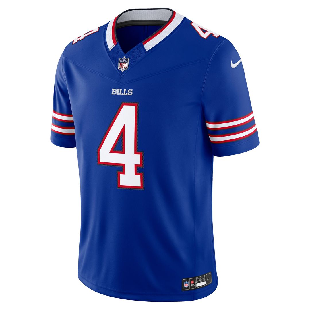 James Cook III Buffalo Bills Team Vapor F.U.S.E. Stitched Limited Jersey - Royal
