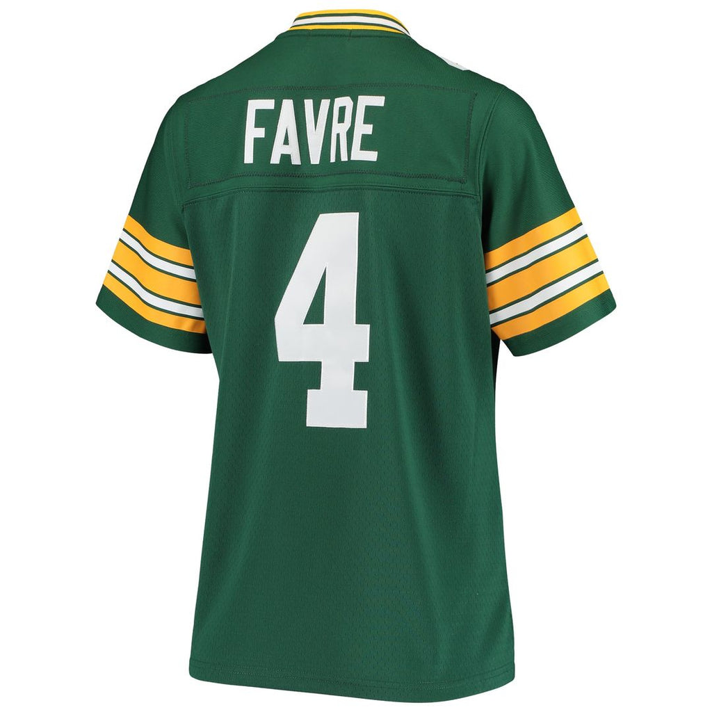 Brett Favre Green Bay Packers Women's 1996 Legacy Replica Player Jersey - Green