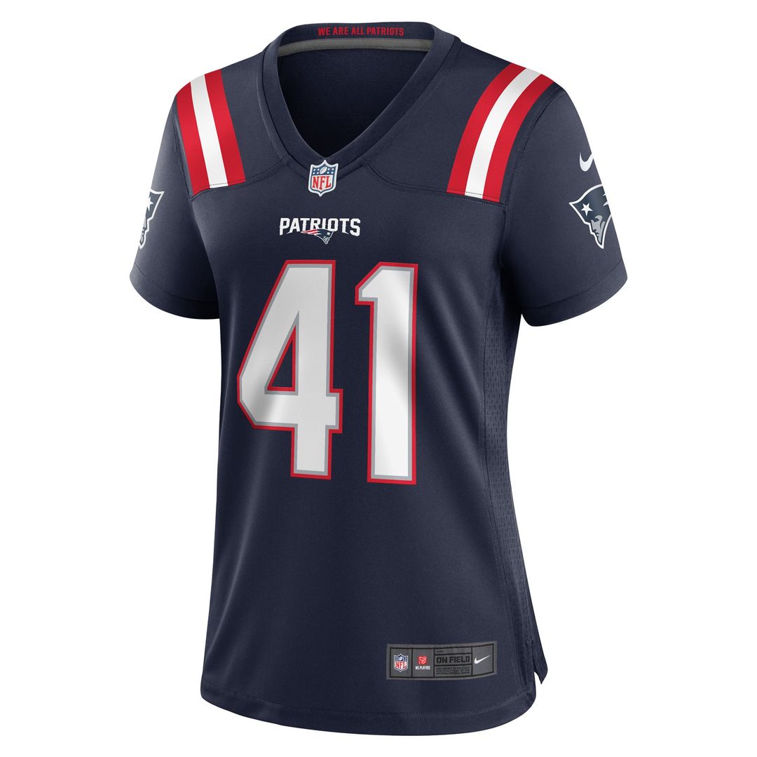 Brenden Schooler New England Patriots Women's Game Jersey - Navy