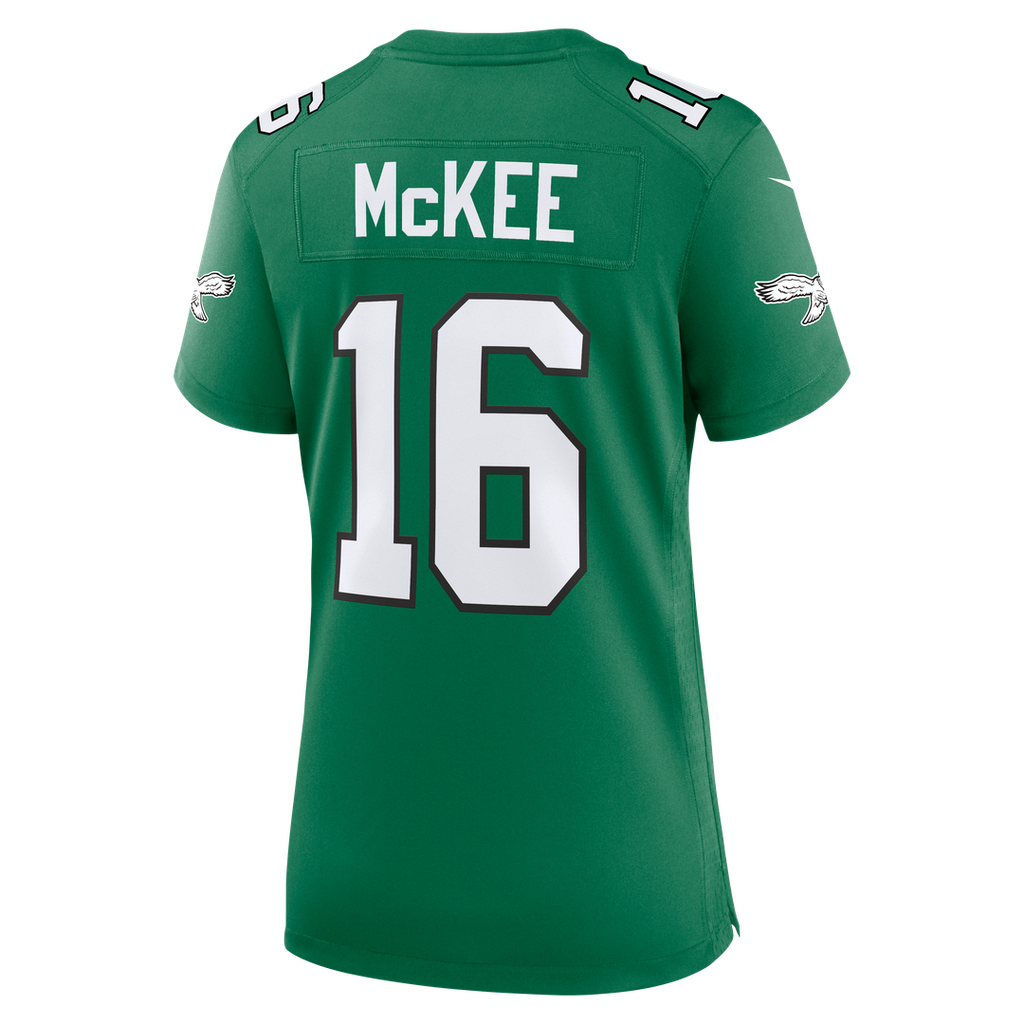 Tanner McKee Philadelphia Eagles Women's Alternate Game Jersey - Kelly Green