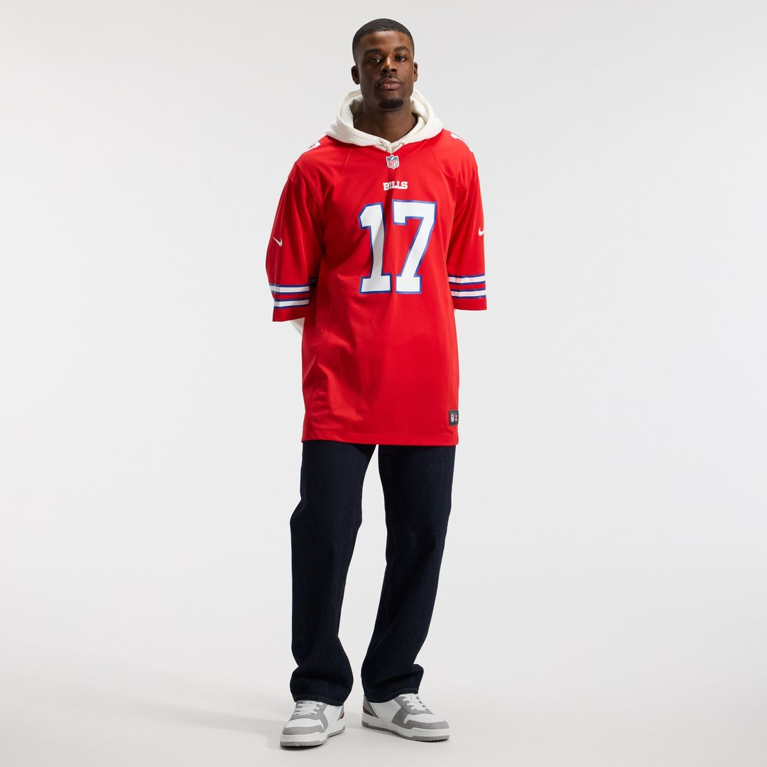 Josh Allen Buffalo Bills White Game Player Jersey - White