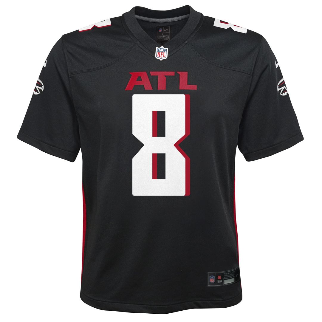 Kyle Pitts Sr. Atlanta Falcons Youth Game Jersey - Black