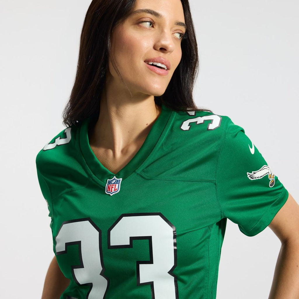 Cooper DeJean Philadelphia Eagles Women's Team Game Jersey - Midnight Green