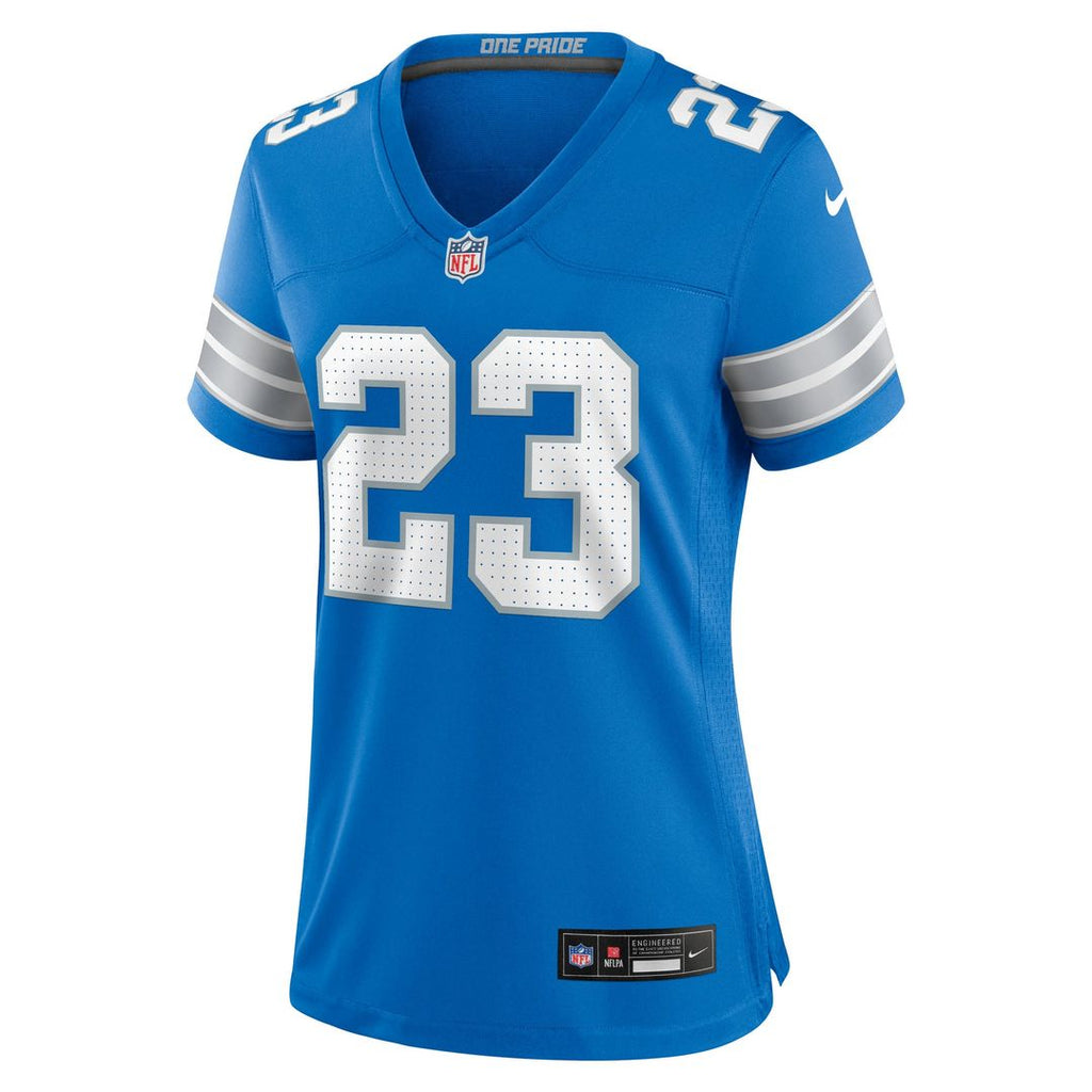 Rock Ya - Sin Detroit Lions Women's Team Game Jersey - Blue