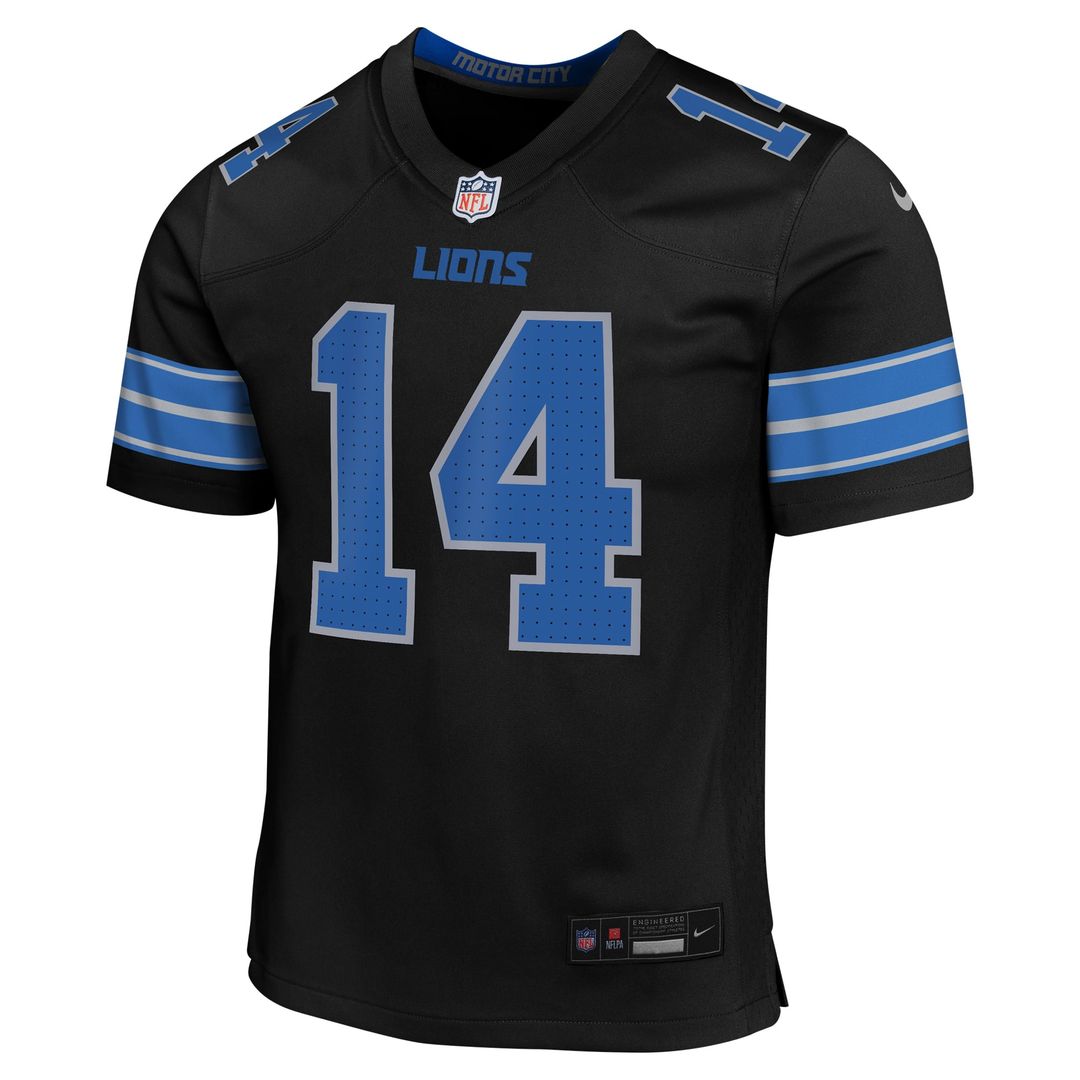 Amon - Ra St. Brown Detroit Lions Youth Game Jersey - Black