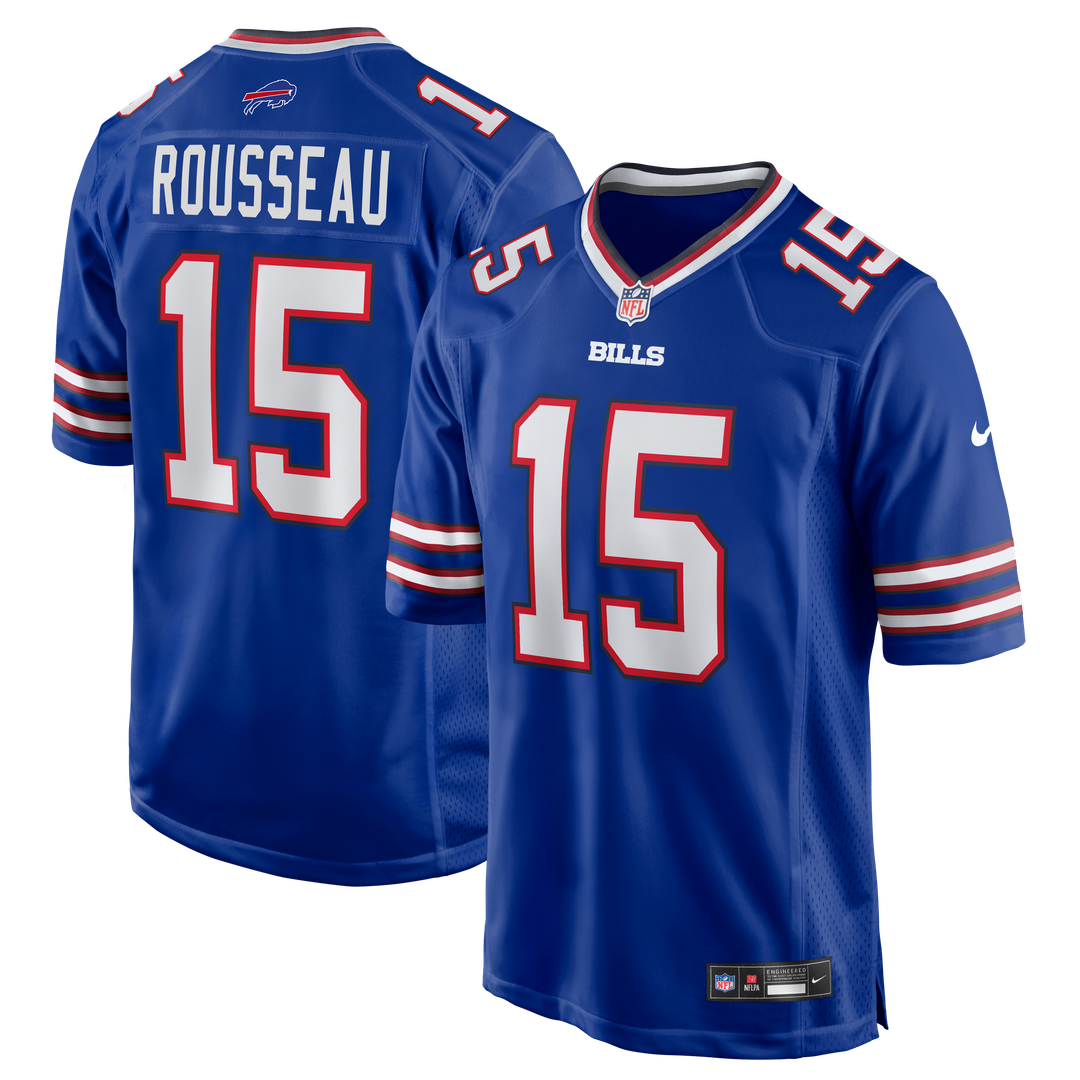 Gregory Rousseau Buffalo Bills Team Game Jersey - Royal