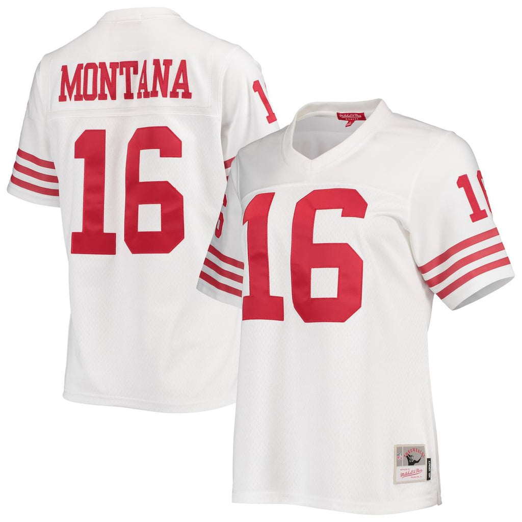 Joe Montana San Francisco 49ers Women's Legacy Replica Player Jersey - White