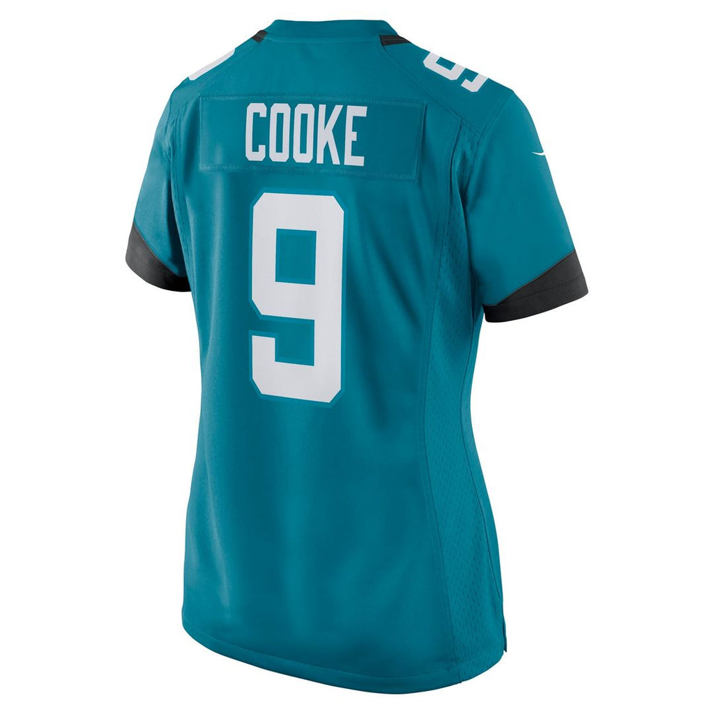 Logan Cooke Jacksonville Jaguars Women's Game Jersey - Teal