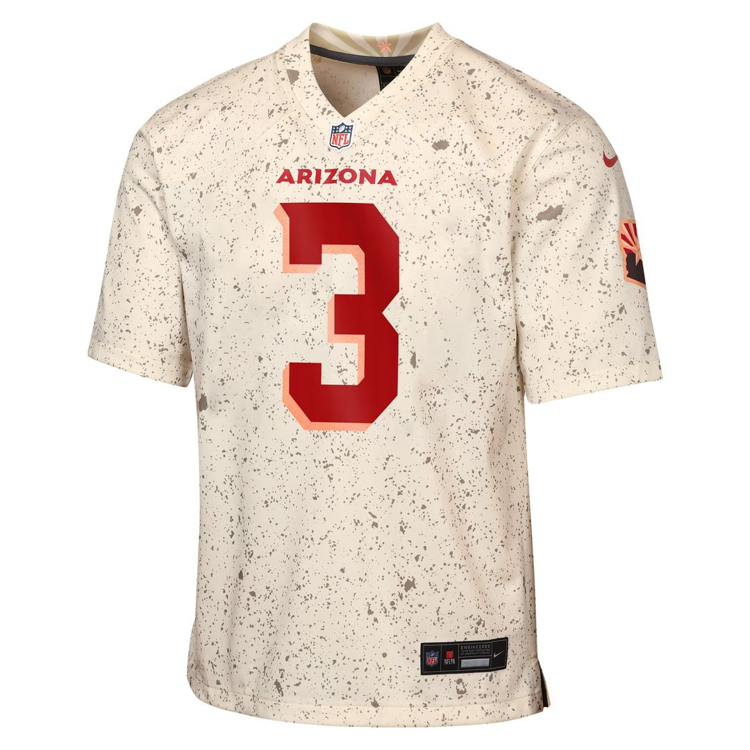 Budda Baker Arizona Cardinals Youth Rivalries Collection Game Jersey - Natural