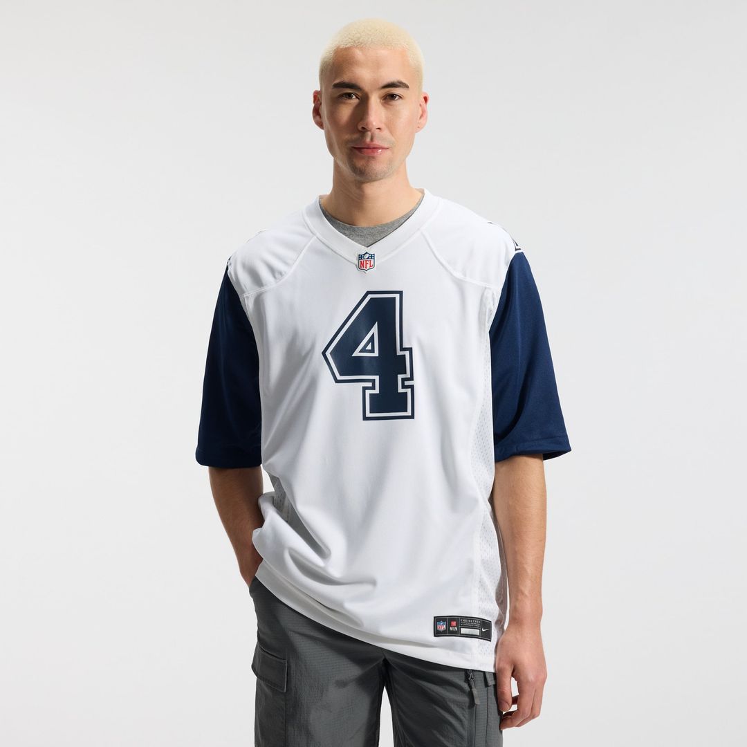Dak Prescott Dallas Cowboys Alternate Game Team Jersey - White