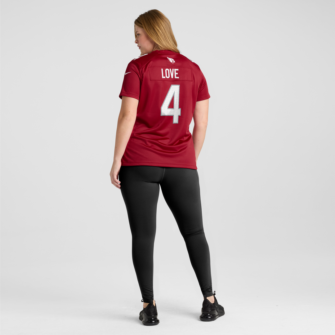 Jeremiyah Love Arizona Cardinals Women's Game Jersey - Cardinal