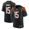 Charlie Jones Cincinnati Bengals Team Game Jersey - Black