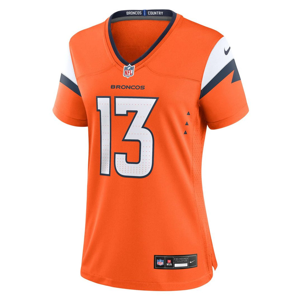Pat Bryant Denver Broncos Women's Team Game Jersey - Orange