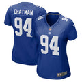 Elijah Chatman New York Giants Women's Game Jersey - Royal
