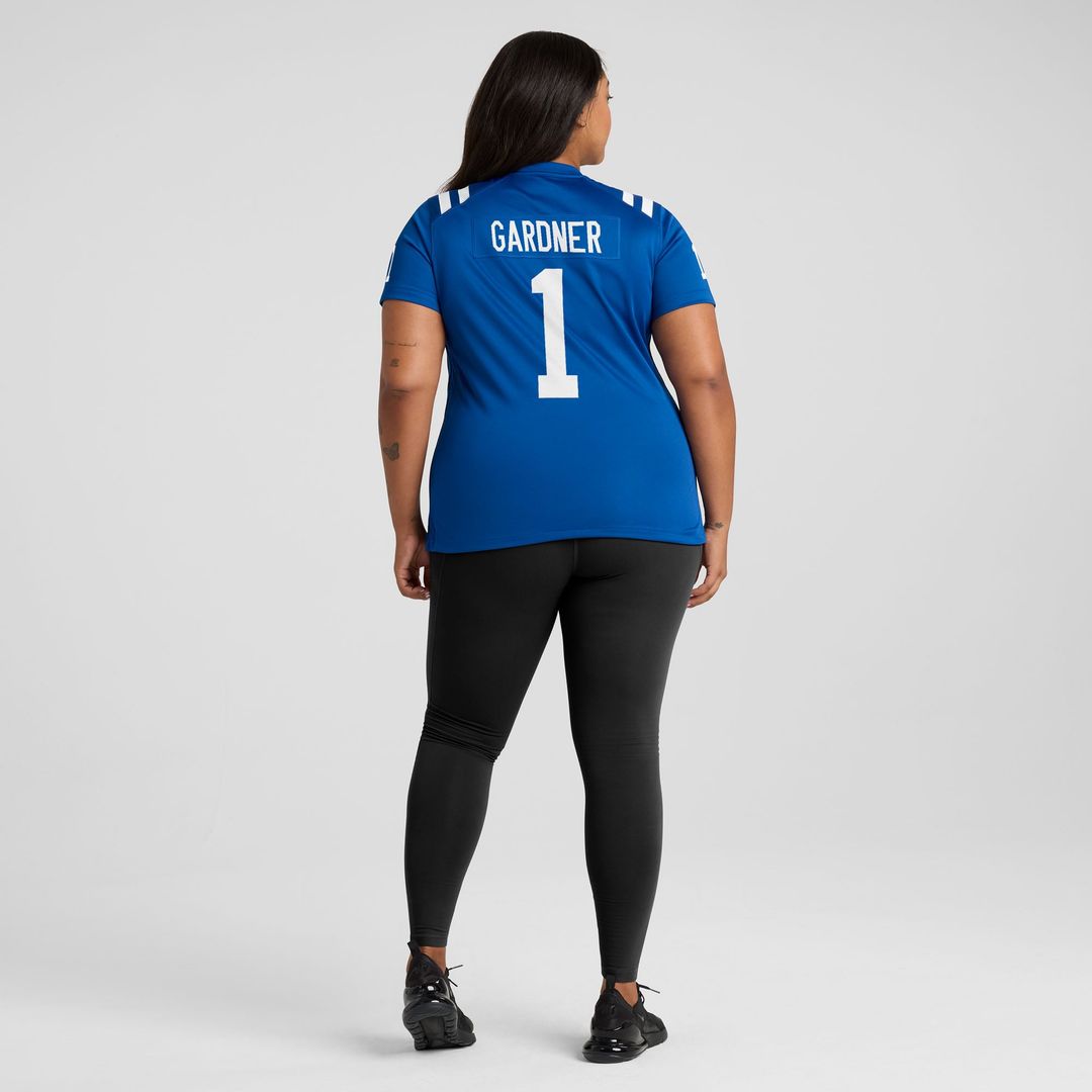 Ahmad Sauce Gardner Indianapolis Colts Women's Team Game Jersey - Royal