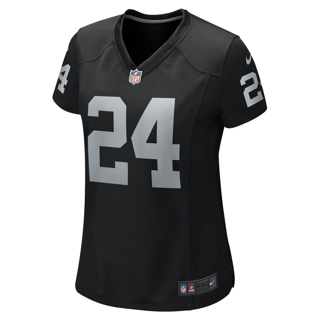 Marcus Peters Las Vegas Raiders Women's Team Game Jersey - Black