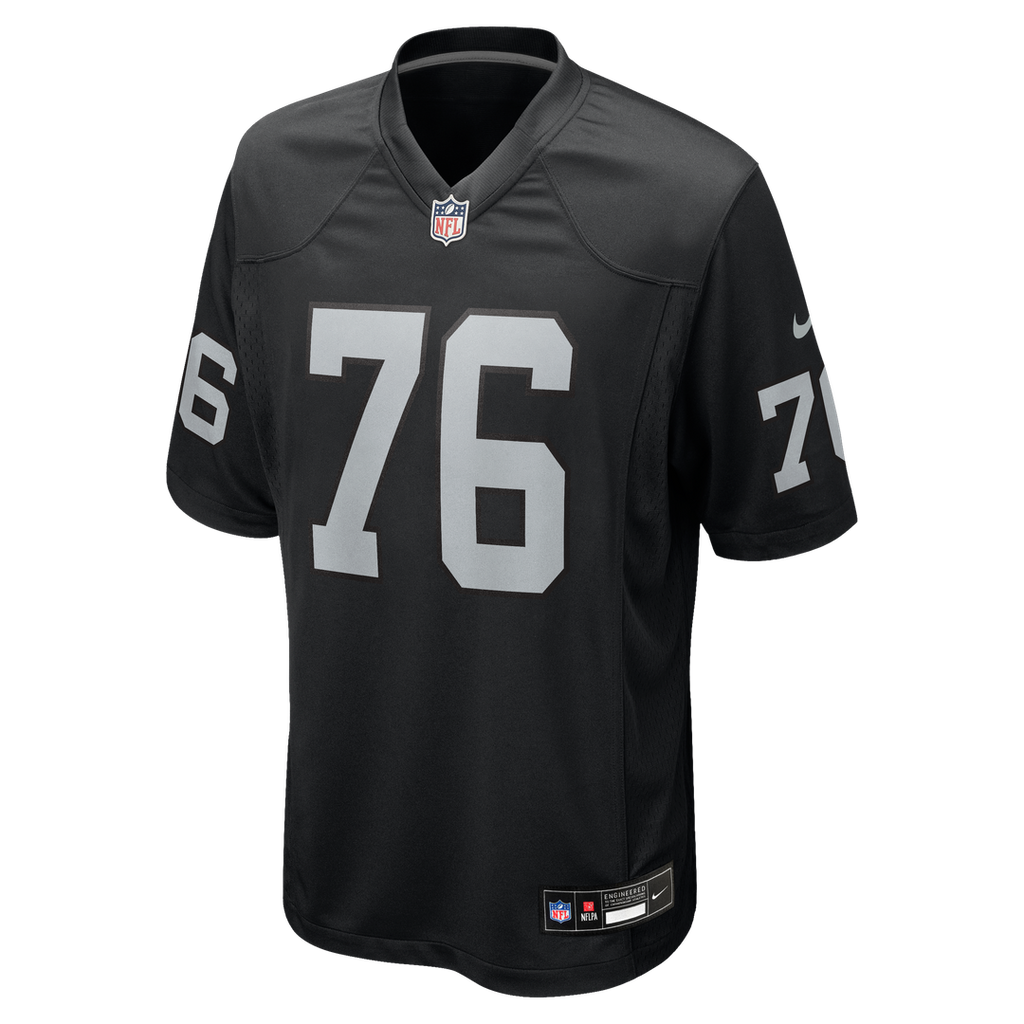 Caleb Rogers Las Vegas Raiders Team Game Jersey - Black
