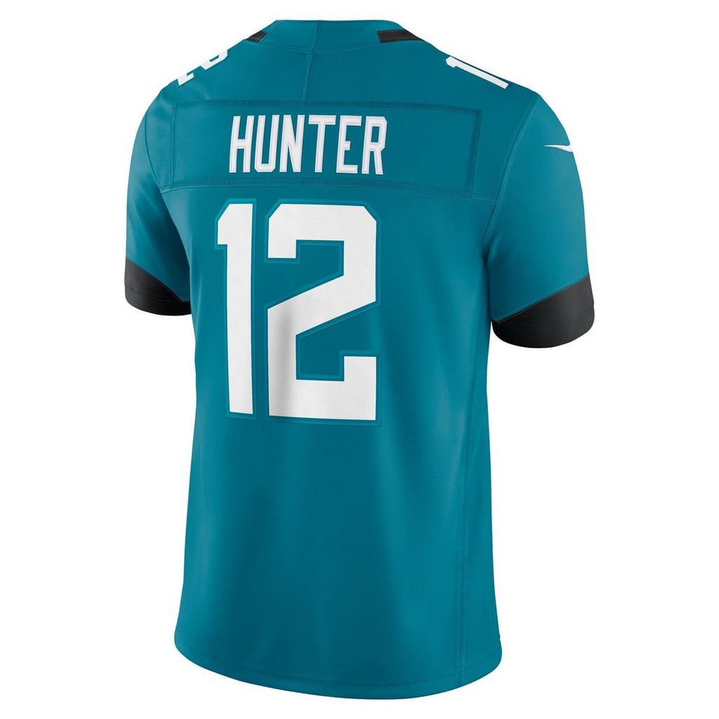 Travis Hunter Jacksonville Jaguars Team Vapor F.U.S.E. Stitched Limited Jersey - Teal