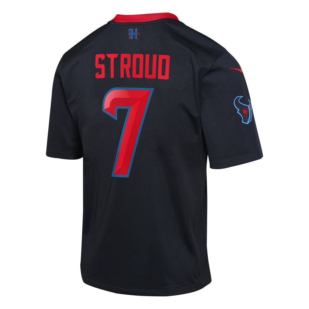 C.J. Stroud Houston Texans Youth Game Jersey - Navy