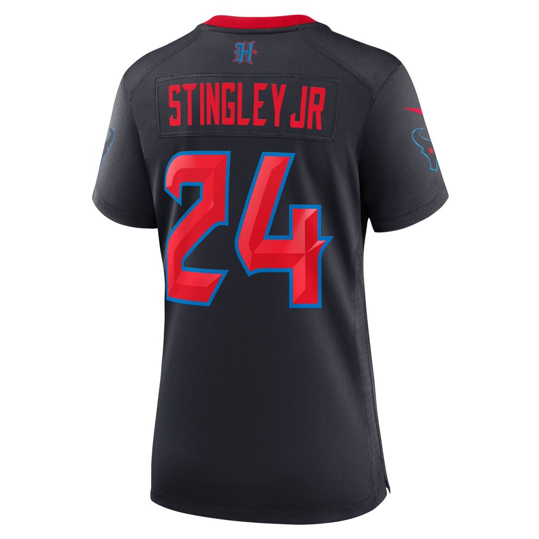 Derek Stingley Jr. Houston Texans Women's Alternate Game Jersey - Navy