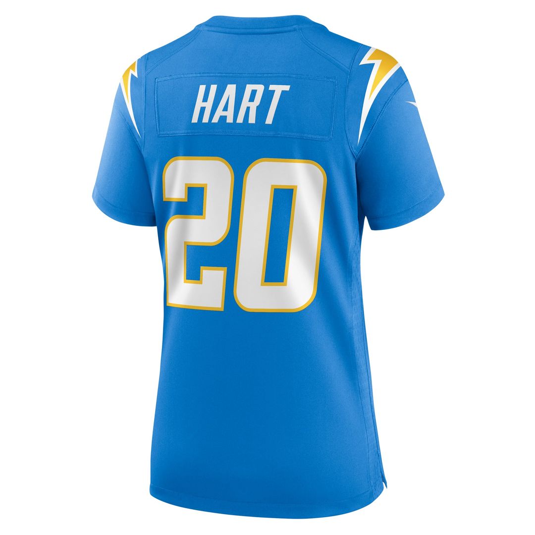 Cam Hart Los Angeles Chargers Women's Game Jersey - Powder Blue
