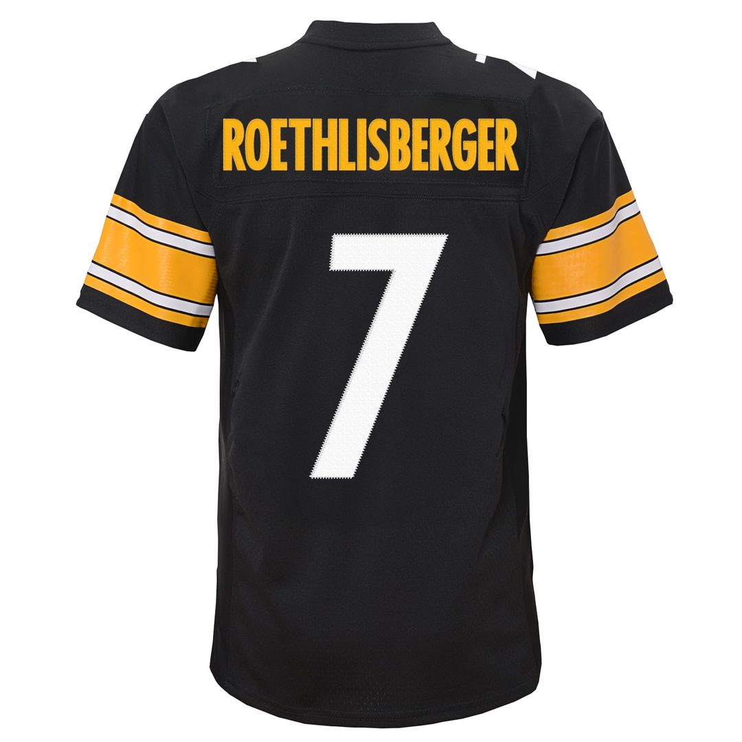 Ben Roethlisberger Pittsburgh Steelers Youth 2004 Legacy Replica Jersey - Black