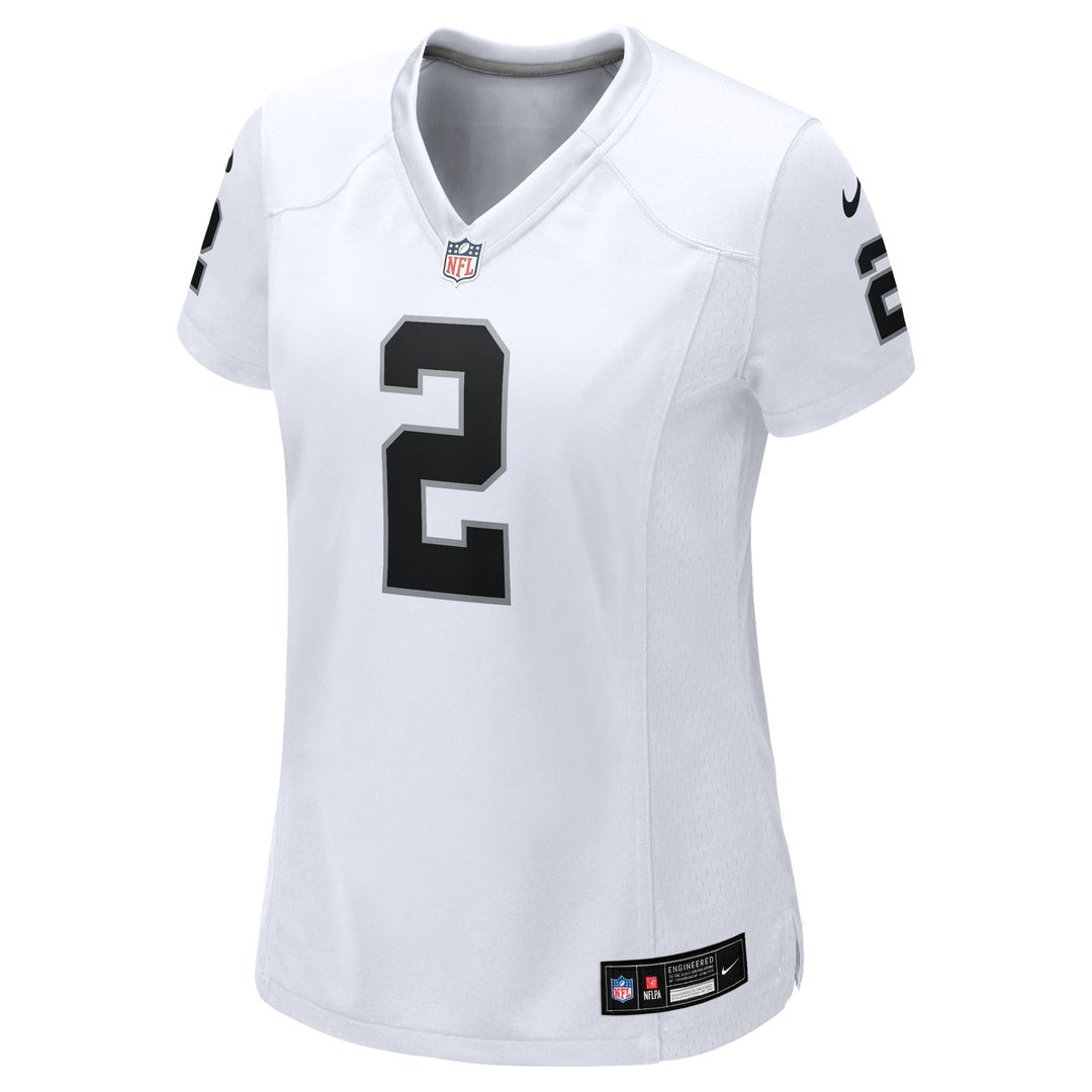 Ashton Jeanty Las Vegas Raiders Women's Game Jersey - White