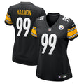Derrick Harmon Pittsburgh Steelers Women's Team Game Jersey - Black