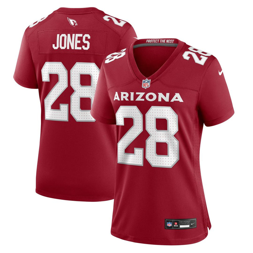 Elijah Jones Arizona Cardinals Women's Game Jersey - Cardinal