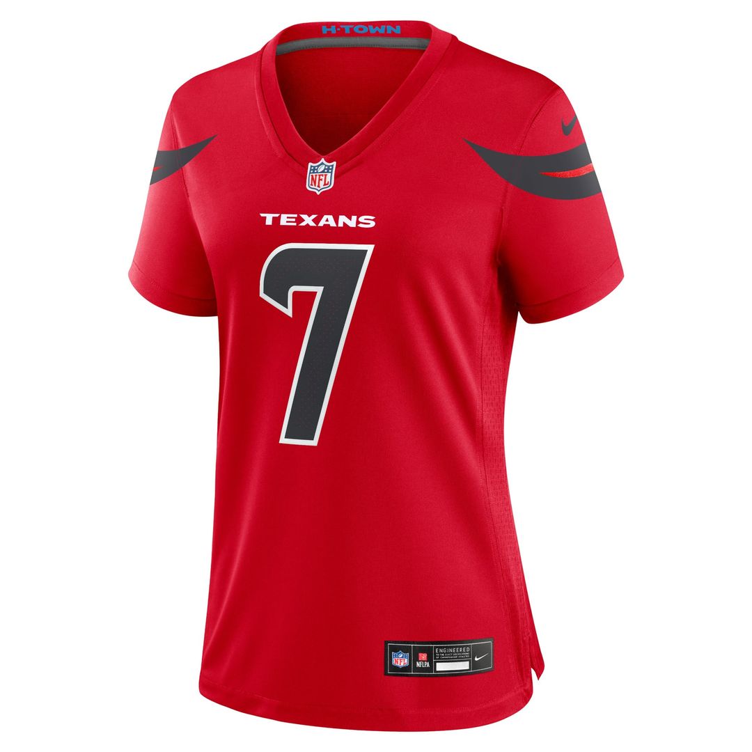 C.J. Stroud Houston Texans Women's Alternate Game Jersey - Navy