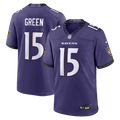 Mike Green Baltimore Ravens Team Game Jersey - Purple