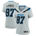 Sam LaPorta Detroit Lions Women's 2026 Rivalries Collection Game Jersey - Silver