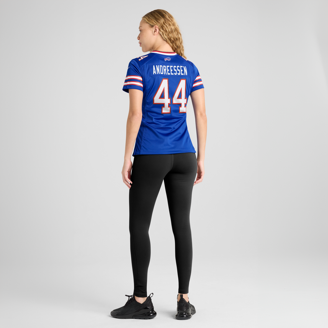 Joe Andreessen Buffalo Bills Women's Game Jersey - Royal