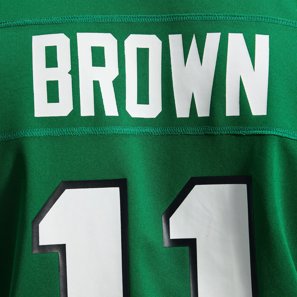 A.J. Brown Philadelphia Eagles Alternate Game Player Jersey - Kelly Green