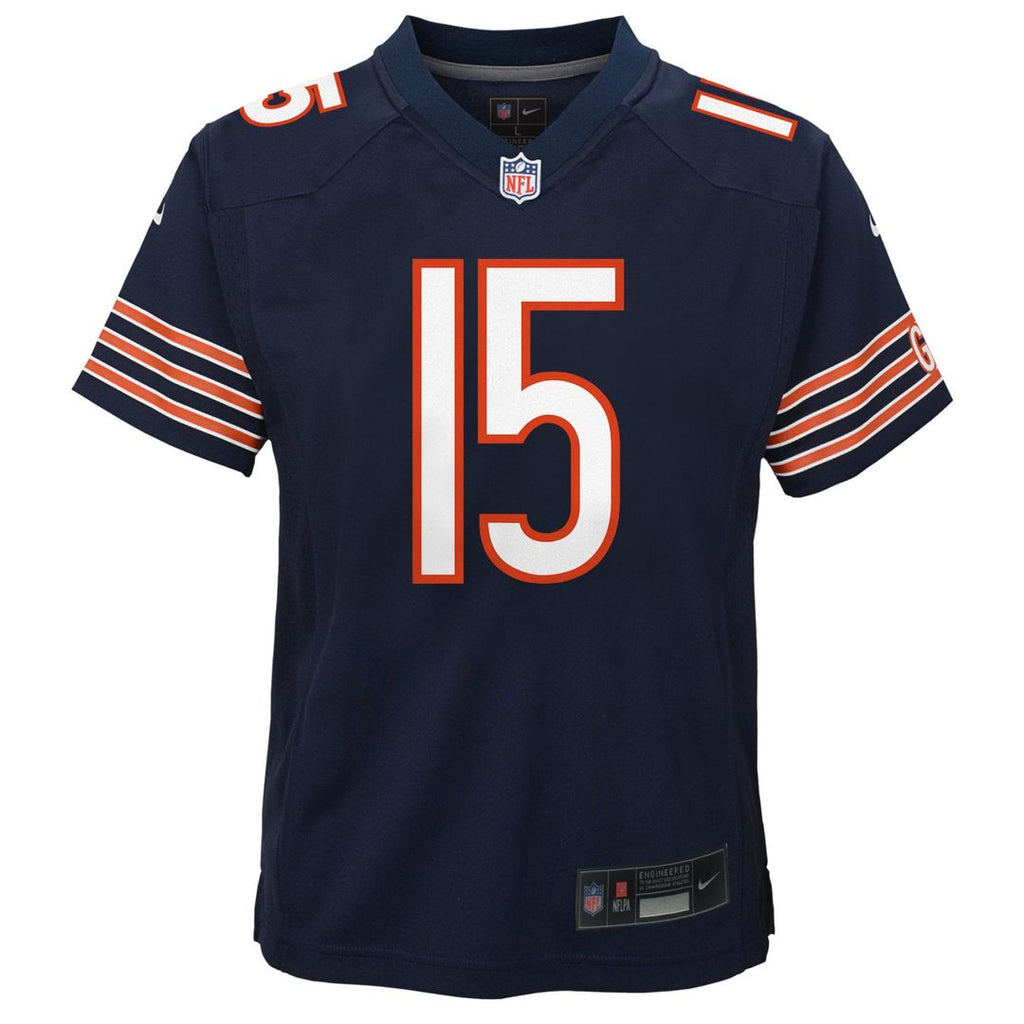 Rome Odunze Chicago Bears Youth Game Jersey - Navy