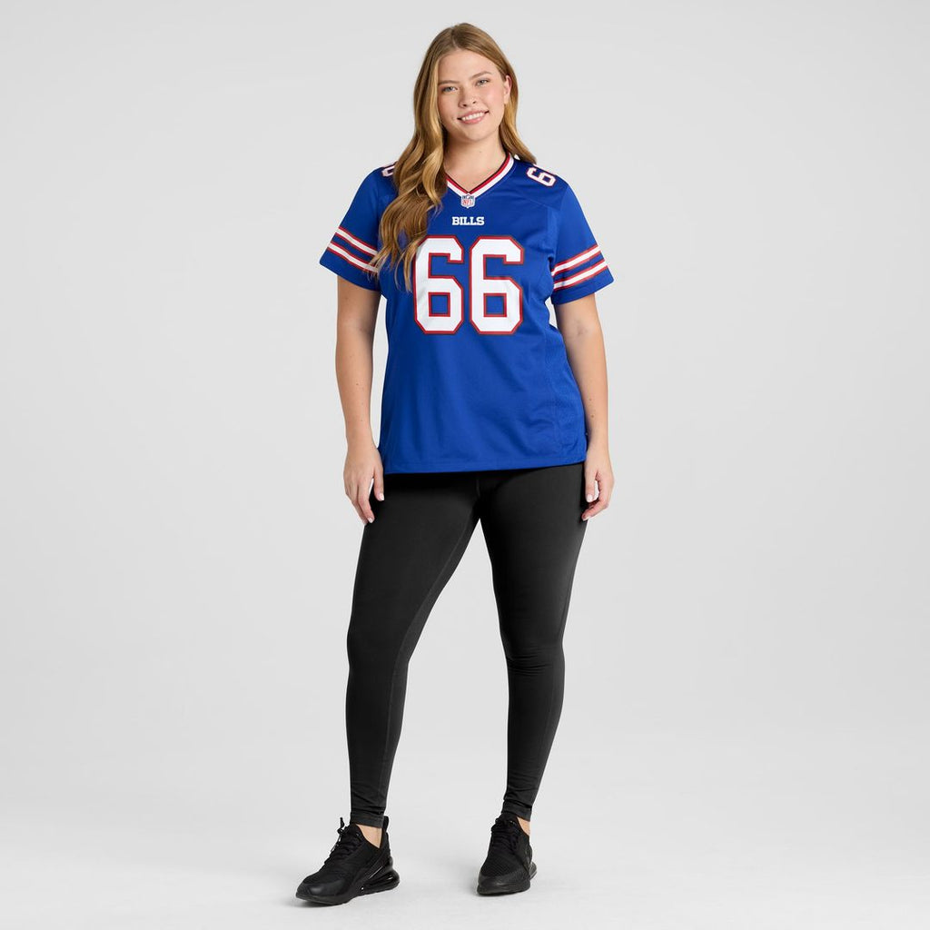 Connor McGovern Buffalo Bills Women's Game Player Jersey - Royal