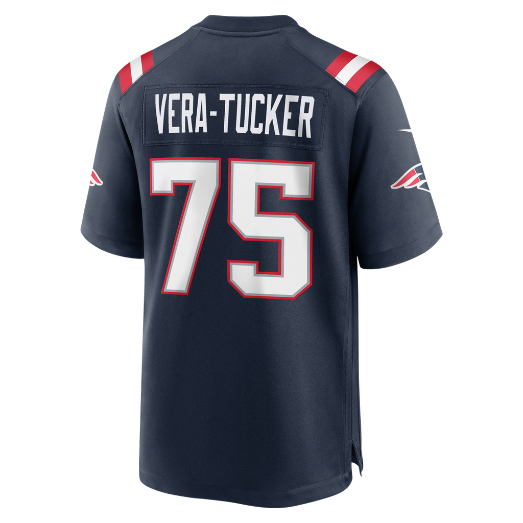 Alijah Vera - Tucker New England Patriots Team Game Jersey - Navy