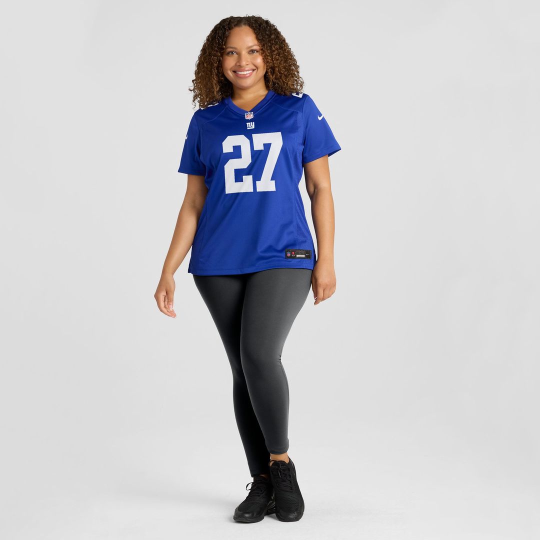 Tyler Nubin New York Giants Women's Team Game Jersey - Royal