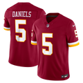 Jayden Daniels Washington Commanders Team Vapor F.U.S.E. Stitched Limited Jersey - Burgundy