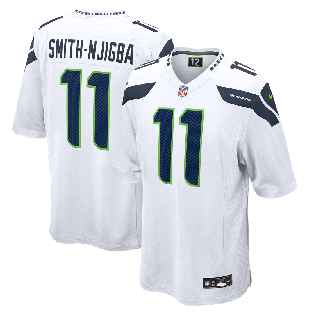 Jaxon Smith - Njigba Seattle Seahawks Game Jersey - White