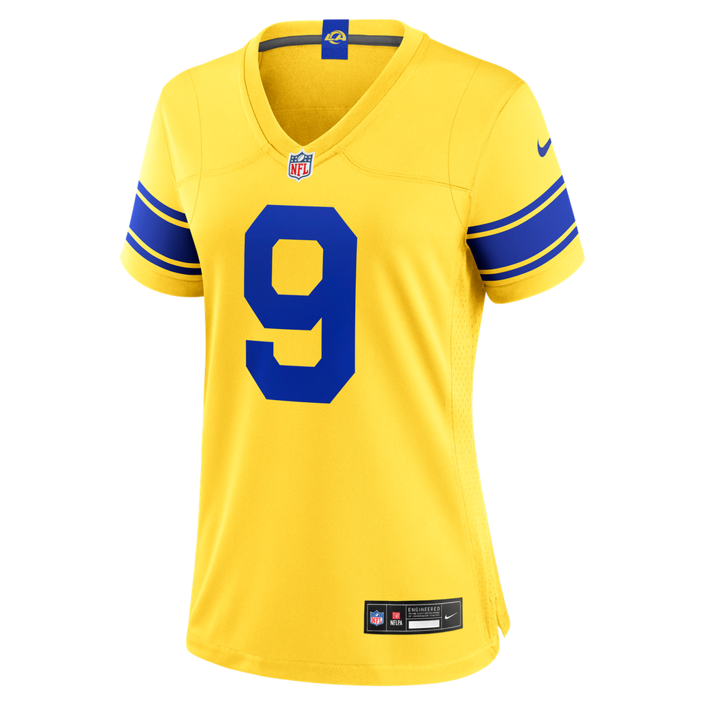 Matthew Stafford Los Angeles Rams Women's Classic Sol Game Jersey