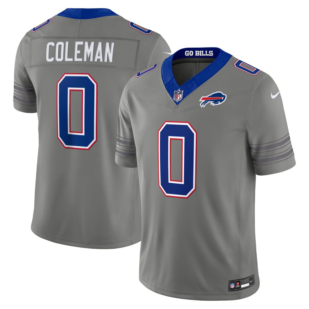 Keon Coleman Buffalo Bills Team Vapor F.U.S.E. Stitched Limited Jersey - Royal