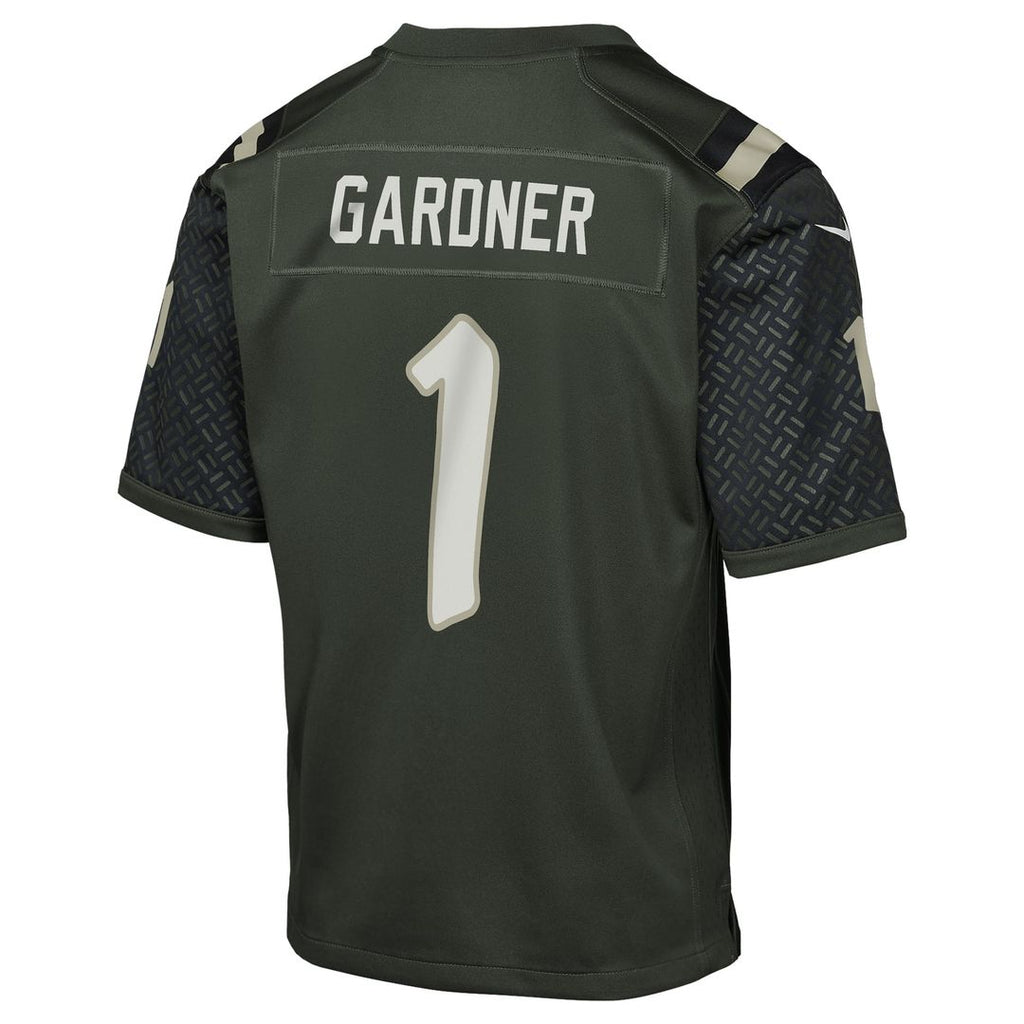 Ahmad Sauce Gardner New York Jets Youth Rivalries Collection Game Jersey - Green