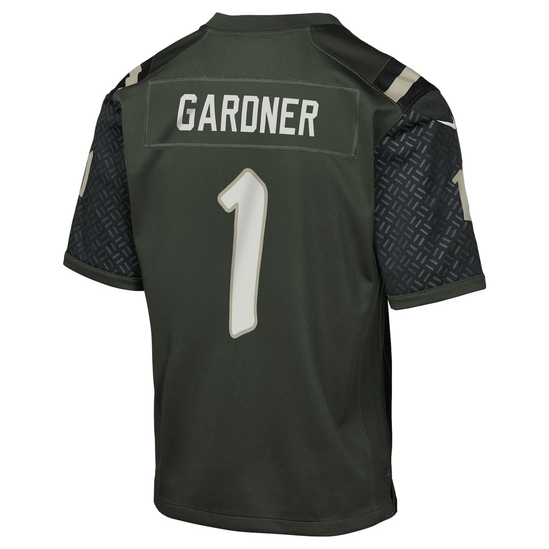 Ahmad Sauce Gardner New York Jets Youth Rivalries Collection Game Jersey - Green