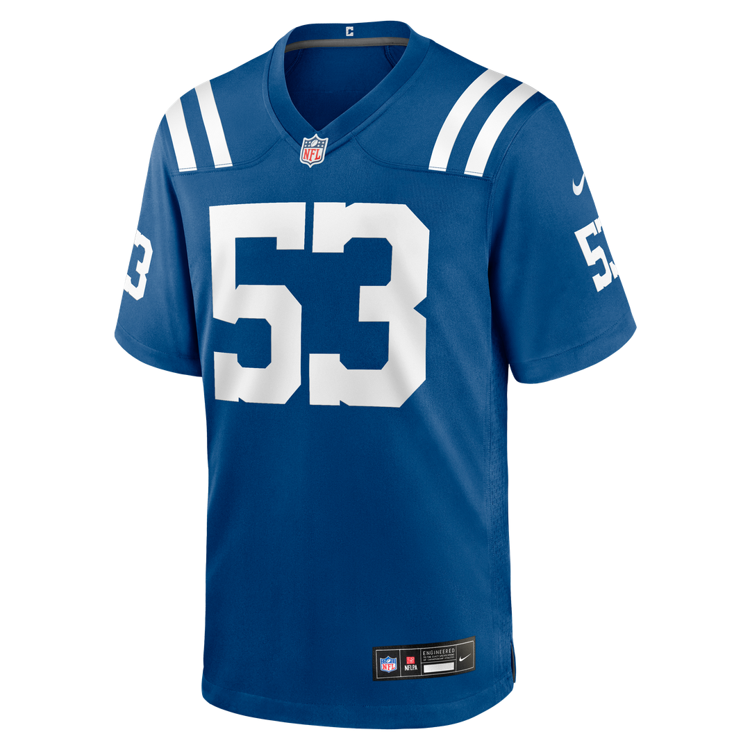 CJ Allen Indianapolis Colts Team Game Jersey - Royal